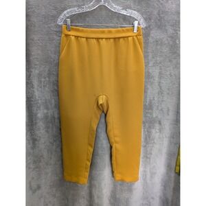 Zara Pants‎ Womens Medium Yellow Casual Business Office READ